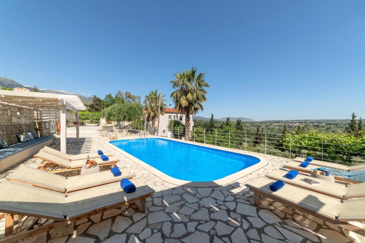 Villa Chrysallis With Heated Pool Georgioupoli Exterior foto