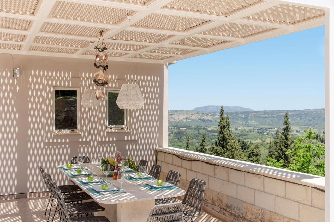 Villa Chrysallis With Heated Pool Georgioupoli Exterior foto
